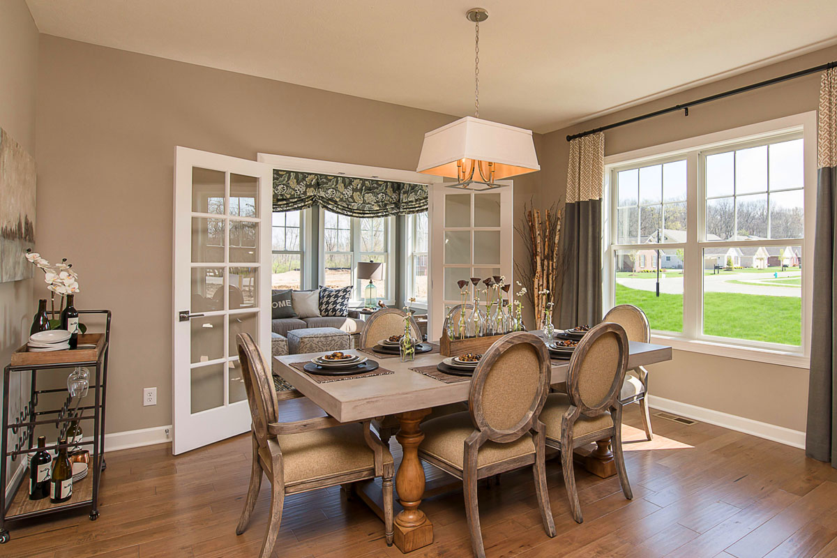 Prairie Landing single-family home interior - Dining room