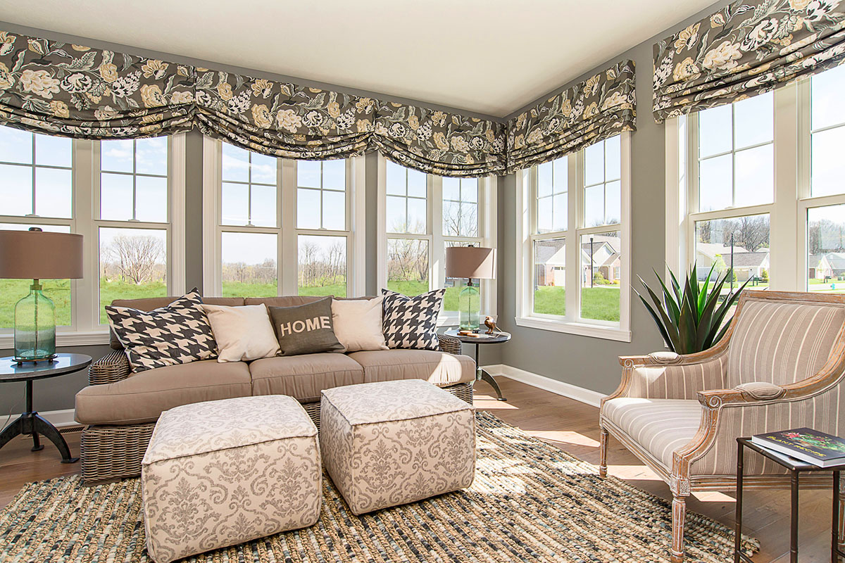 Prairie Landing single-family home interior - Sunroom