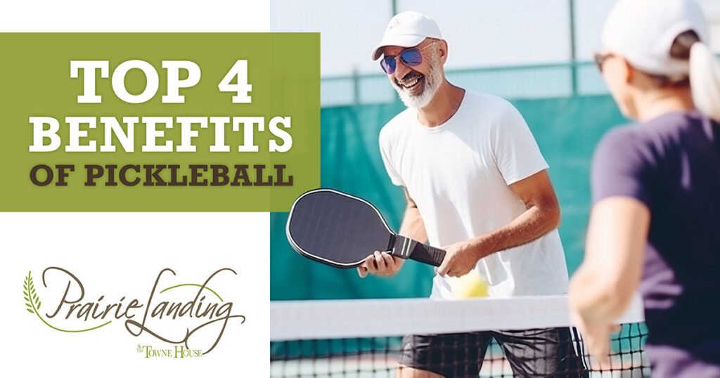 Top Four Benefits of Pickleball